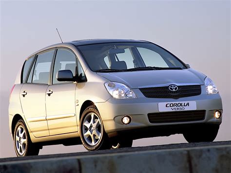 Confronto fiancata Toyota Corolla Verso e rivali dell'epoca