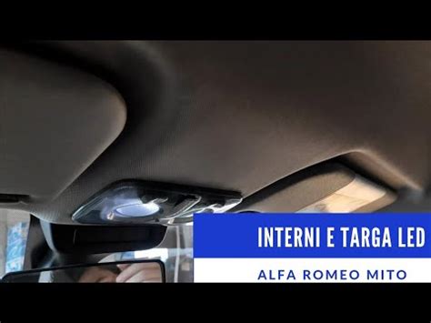 Plafoniera LED bagagliaio Alfa Romeo Mito