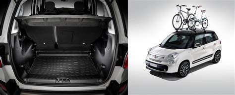 Fiat 500L con vasca baule installata