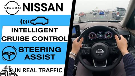 Intelligent Cruise Control on Nissan steering wheel