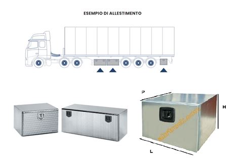 Accessori in acciaio inossidabile per camion