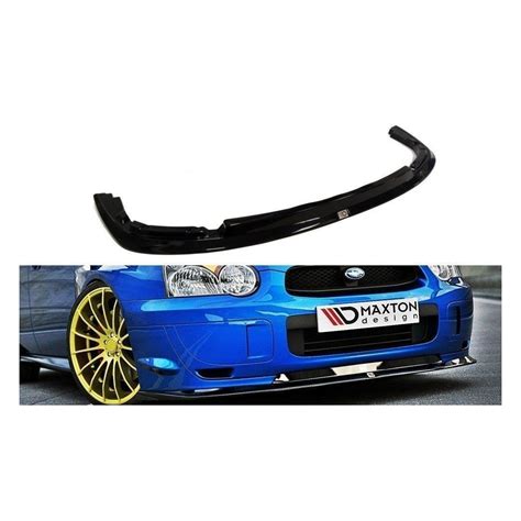 Splitter anteriore installato su Subaru Impreza WRX STI