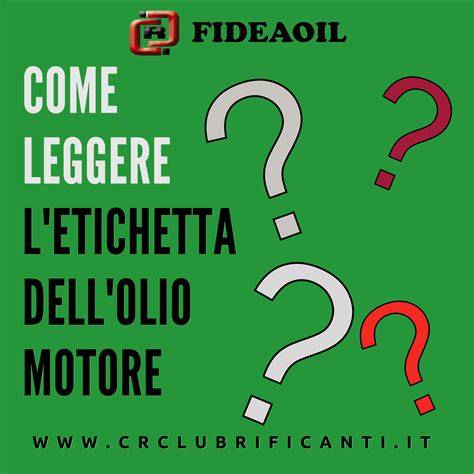 Infografica sulle proprietà degli oli motore