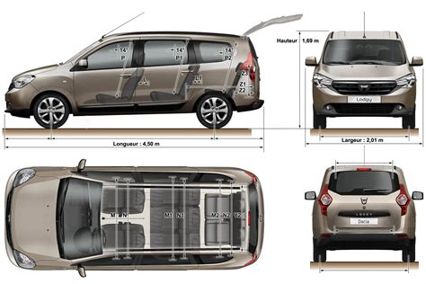 Dacia Lodgy configurazione bagagliaio