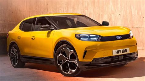 Rendering del Ford Capri SUV coupé elettrico