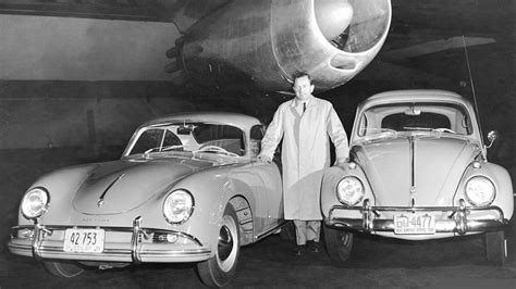 Schizzo originale del Volkswagen Maggiolino di Ferdinand Porsche