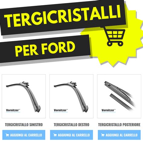 Illustrazione della leva tergicristallo Ford