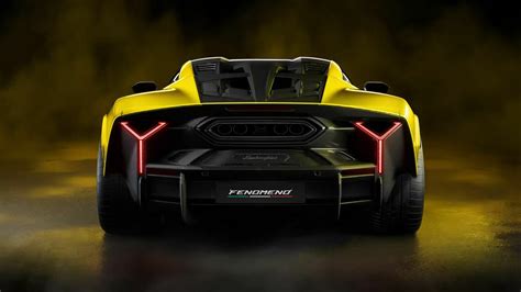Dettaglio posteriore e cerchioni Lamborghini Fenomeno