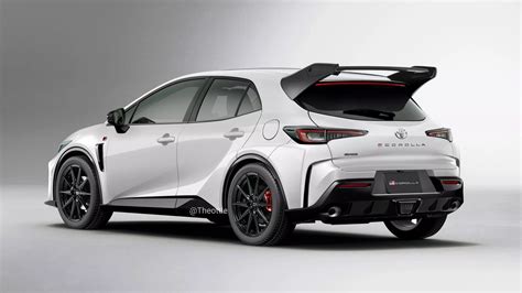 Toyota Corolla GR concept render