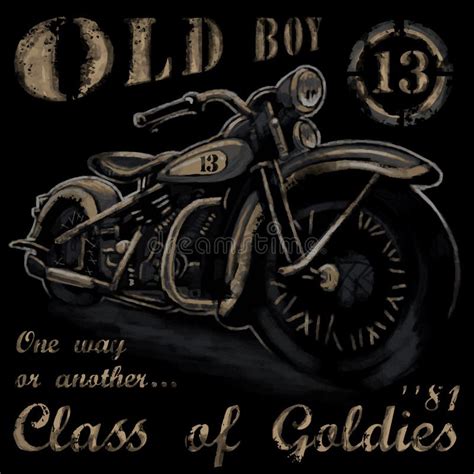 Motociclisti vecchio stile