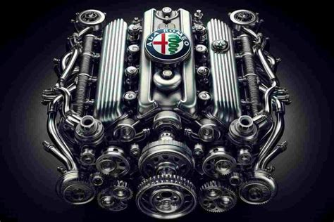 Meccanico specializzato che effettua un controllo su un motore Alfa Romeo, utilizzando attrezzature diagnostiche avanzate