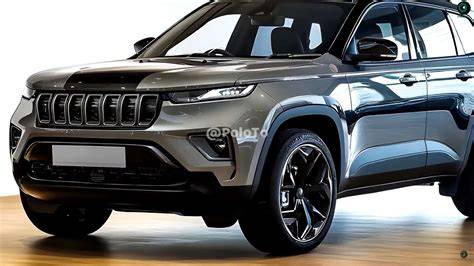 Frontale della nuova Jeep Compass con griglia a sette feritoie