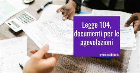 Documenti per la richiesta di agevolazioni