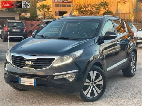 Grafico che mostra la distribuzione delle motorizzazioni delle Kia Sportage usate in vendita a Salerno