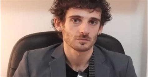 Federico Ciontoli durante un'intervista