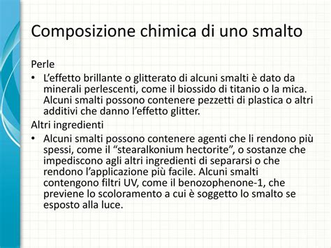 Composizione chimica smalto ibrido vs smalto classico