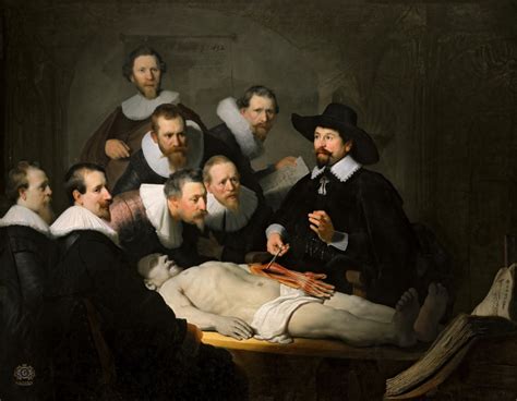 Lezione di anatomia del dottor Tulp, Rembrandt