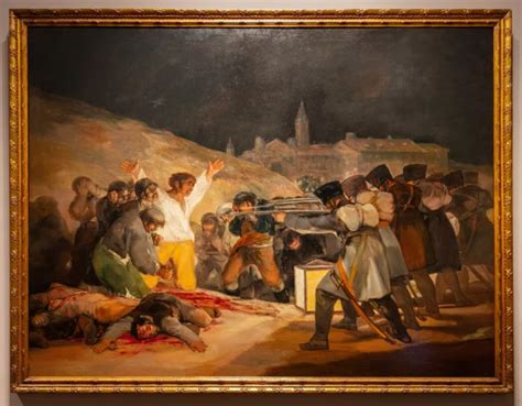 Dettaglio della vittima con le braccia alzate, 3 maggio 1808