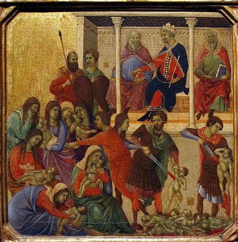 Massacro degli Innocenti, Duccio di Buoninsegna