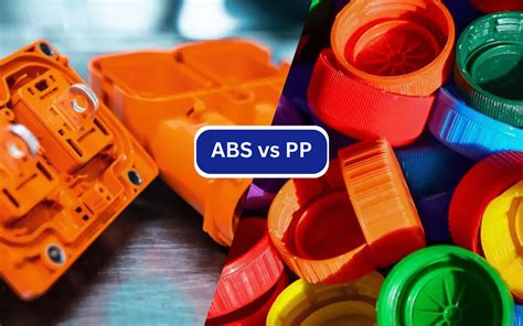 Tavola comparativa delle plastiche ABS, PC e PP