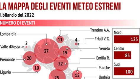 Mappa degli eventi motoristici in Italia