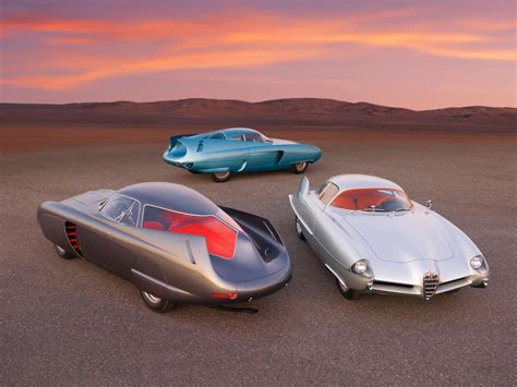 Disegno concept Alfa Romeo BAT di Franco Scaglione