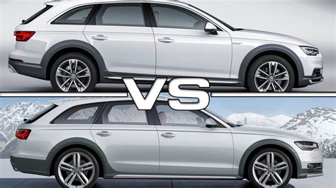 Confronto estetico tra Audi A4 Avant e Audi A6 Avant