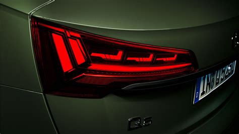 Dettaglio fari OLED dell'Audi Q5