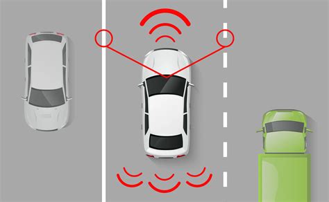Toyota C-HR driving on a highway with lane keeping assist active