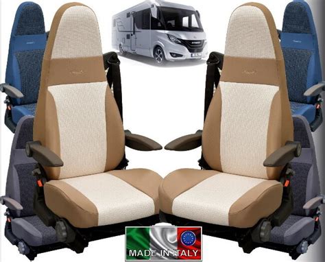 Esempio di tessuti e finiture per coprisedili camion