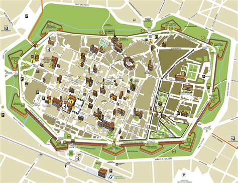 Mappa della provincia di Lucca con indicazione di Viareggio e dei centri assistenza