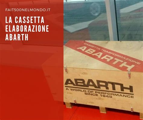 Cassetta di trasformazione Abarth 595