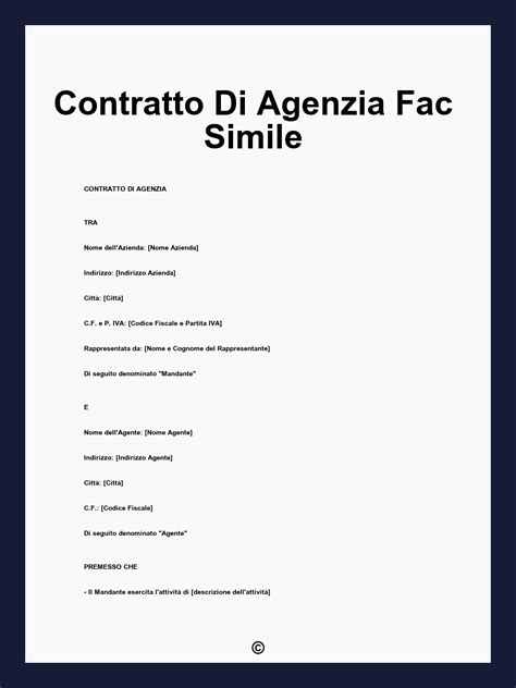 Confronto tra contratto di concessione e contratto di agenzia