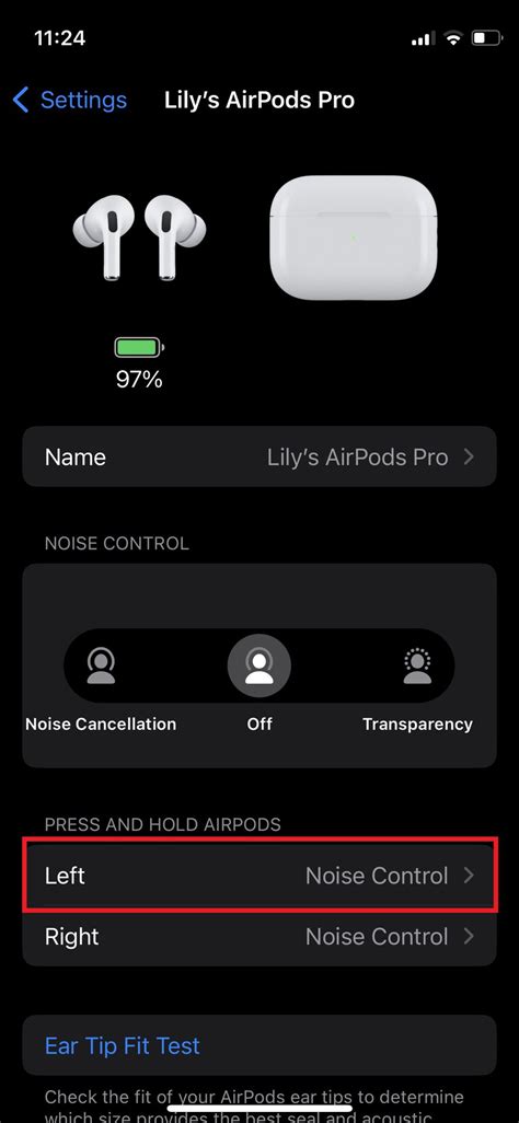 Android settings for noise cancellation