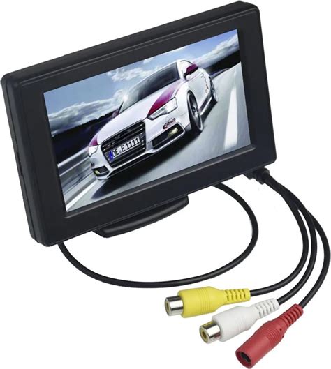 Monitor LCD da 4,3 pollici compatibile con telecamere di retromarcia
