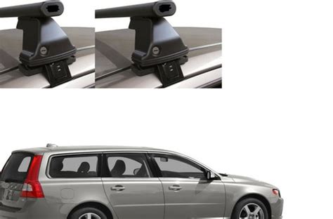 Barre portatutto montate su Volvo V50
