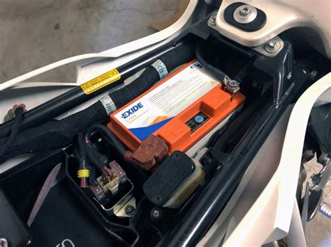 Batteria moto scarica