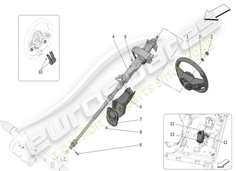 Ford Fiesta volante e piantone dello sterzo