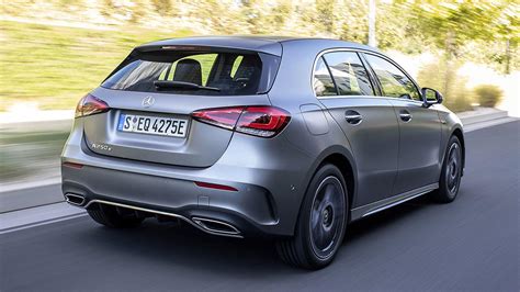 Grafico delle prestazioni: accelerazione e autonomia della Mercedes Classe A 250e