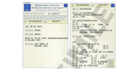 Libretto di garanzia auto