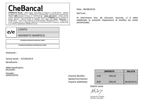 Schematizzazione contabile di un bonifico bancario per detrazioni fiscali