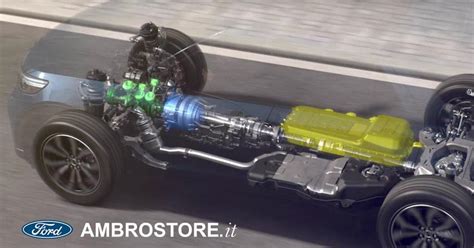 Diagramma motore ibrido Ford Kuga