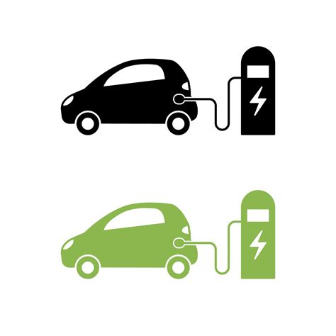 Icona ricarica veicolo elettrico