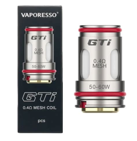 GTi Mesh Coil resistenze a confronto