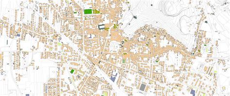 Mappa del comune di Arco con evidenziate le posizioni delle officine e carrozzerie