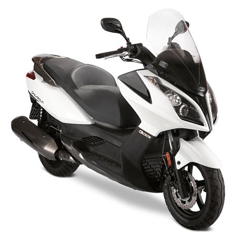 Scooter Kymco Downtown 300i in movimento