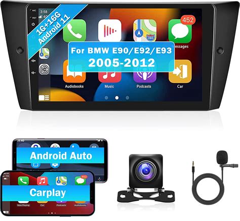 Autoradio Android 14 Dual Screen per BMW E90
