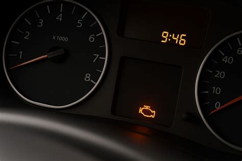 Renault Megane Dashboard con spia STOP accesa