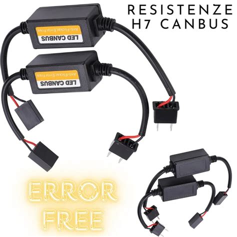 Resistenze CANBUS per LED