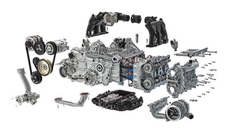 Dettaglio motore boxer biturbo Porsche